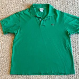 Men’s Lacoste Green Polo